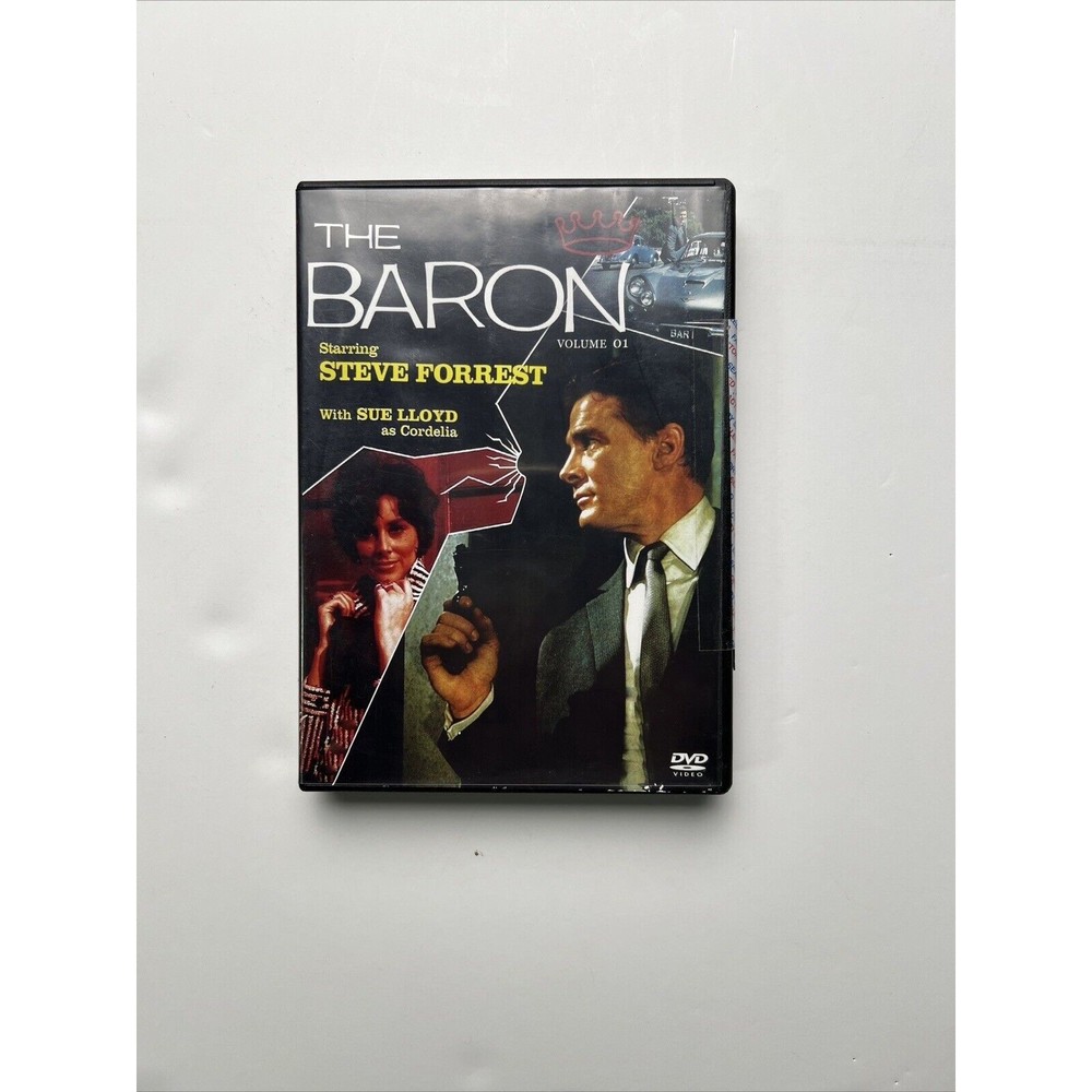 The Baron Volume 1 DVD 6 Disc Set Steve Forest Sue Lloyd John Creasey